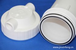 10寸花式滤瓶 白色